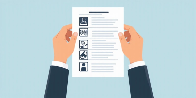 Mani che tengono un documento con icone che rappresentano i diritti sulla privacy: accesso, rettifica, cancellazione, limitazione, portabilità, opposizione.